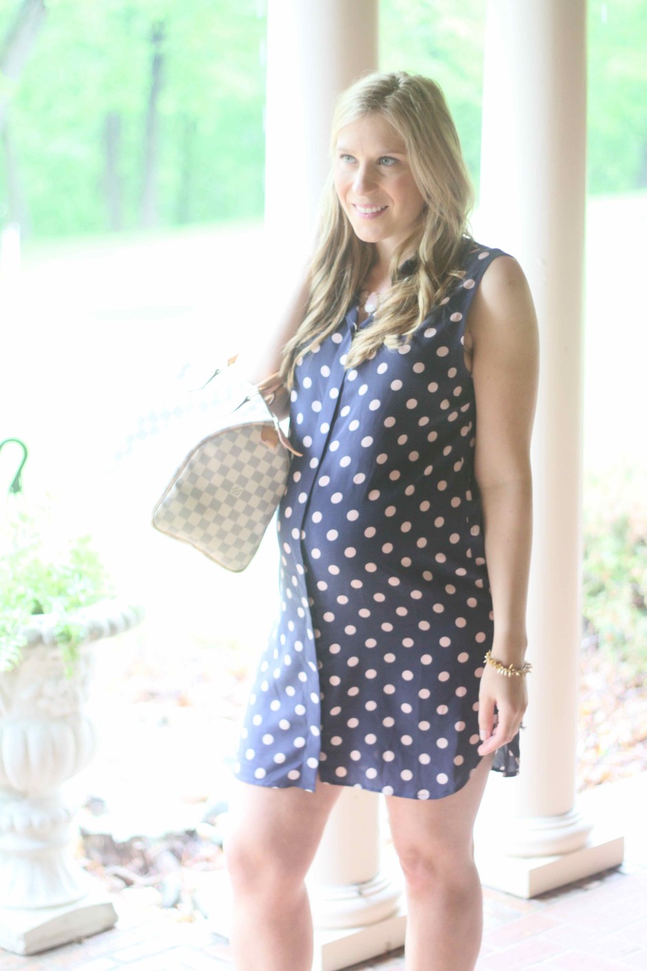 Equipment Shirtdress... Pink and Navy StripesPink and Navy Stripes
