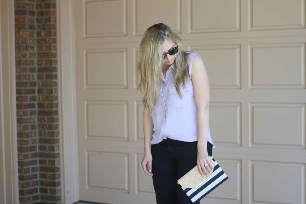 CURVED COLLAR BLOUSE WITH POCKETS MY PORTO PEN PAL