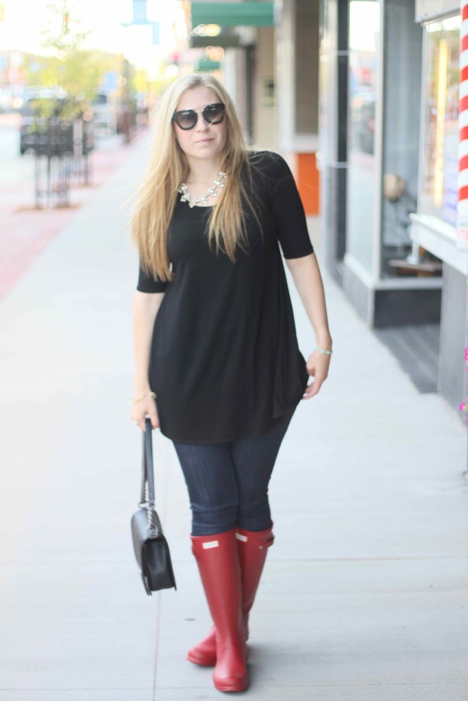How to wear Hunter Boots