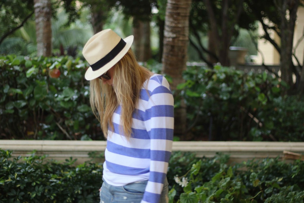 Spring Break 2016... - Pink and Navy StripesPink and Navy Stripes