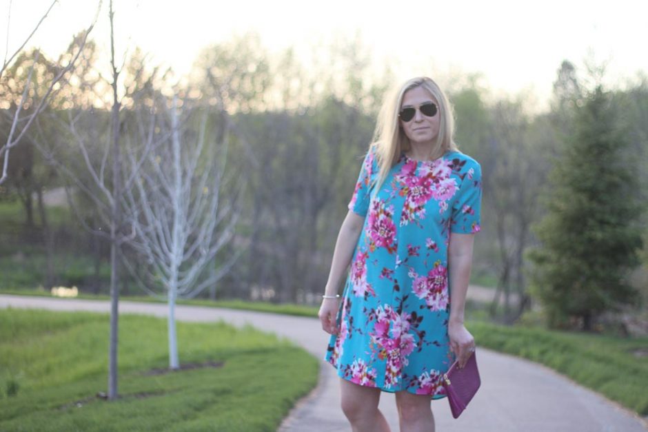 Nifty Shifty Dress - Super Floral
